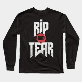 Rip and Tear Long Sleeve T-Shirt